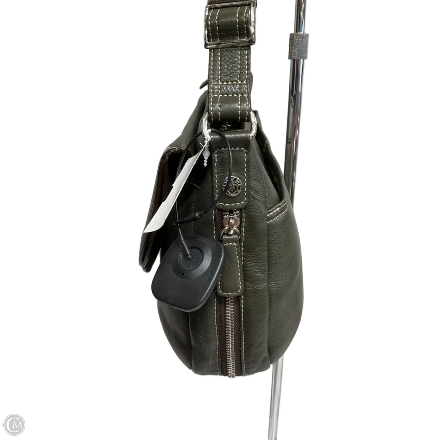 Handbag Leather By Brighton, Size: Medium