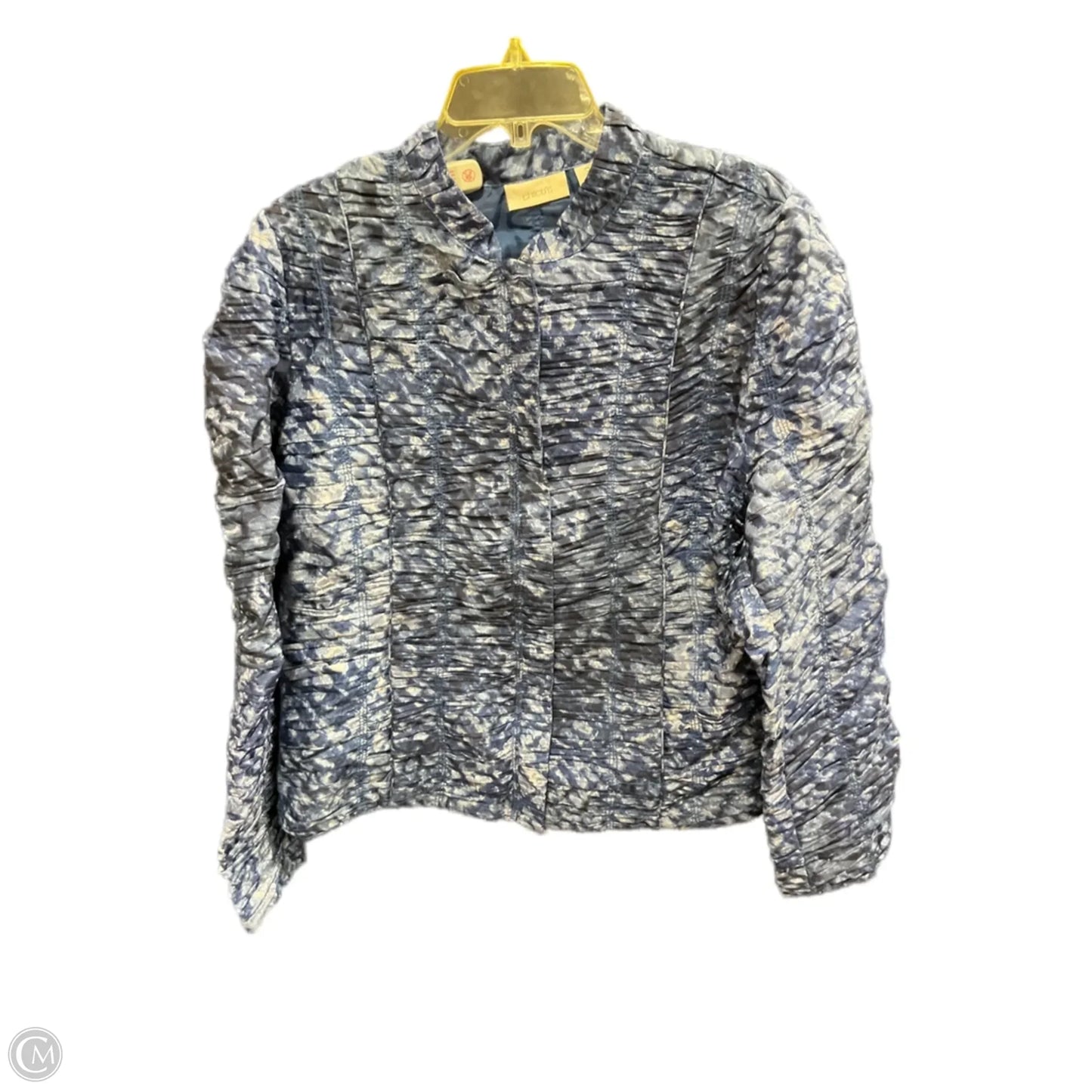 Jacket Other By Chicos In Blue, Size: Xl