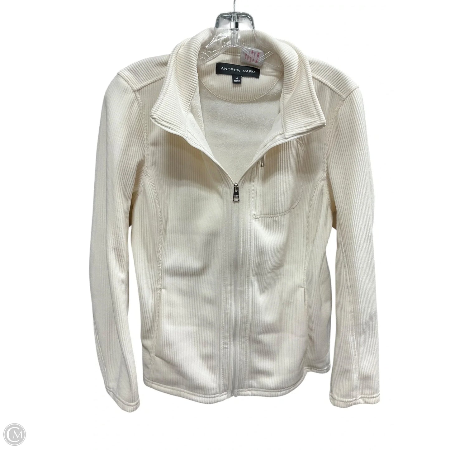 Jacket Other By Andrew Marc In Cream, Size: M