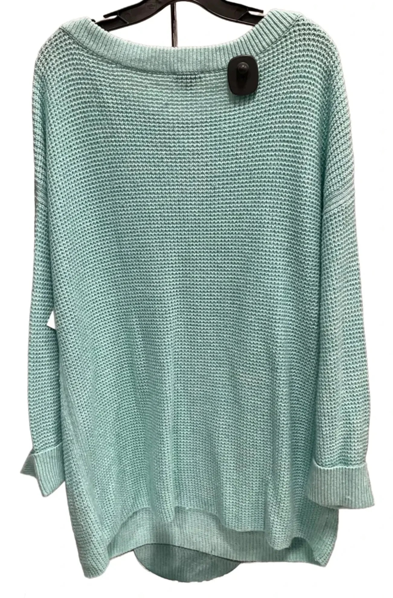 Sweater By Talbots In Teal, Size: 2x