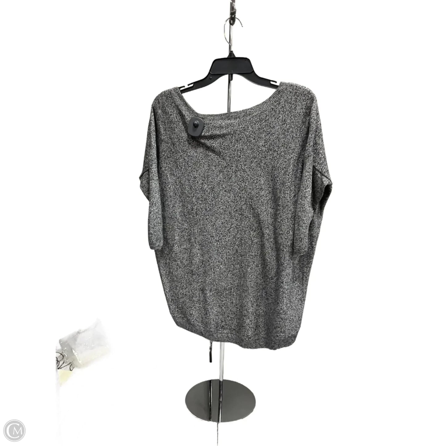 Top Long Sleeve By Express In Grey, Size: Xs