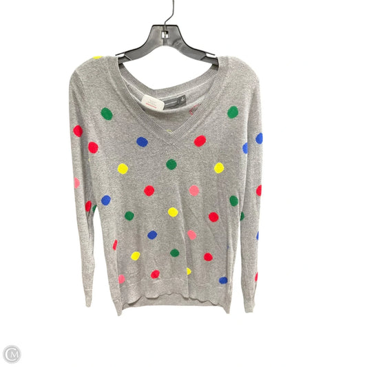 Top Long Sleeve By New York And Co In Polkadot Pattern, Size: S