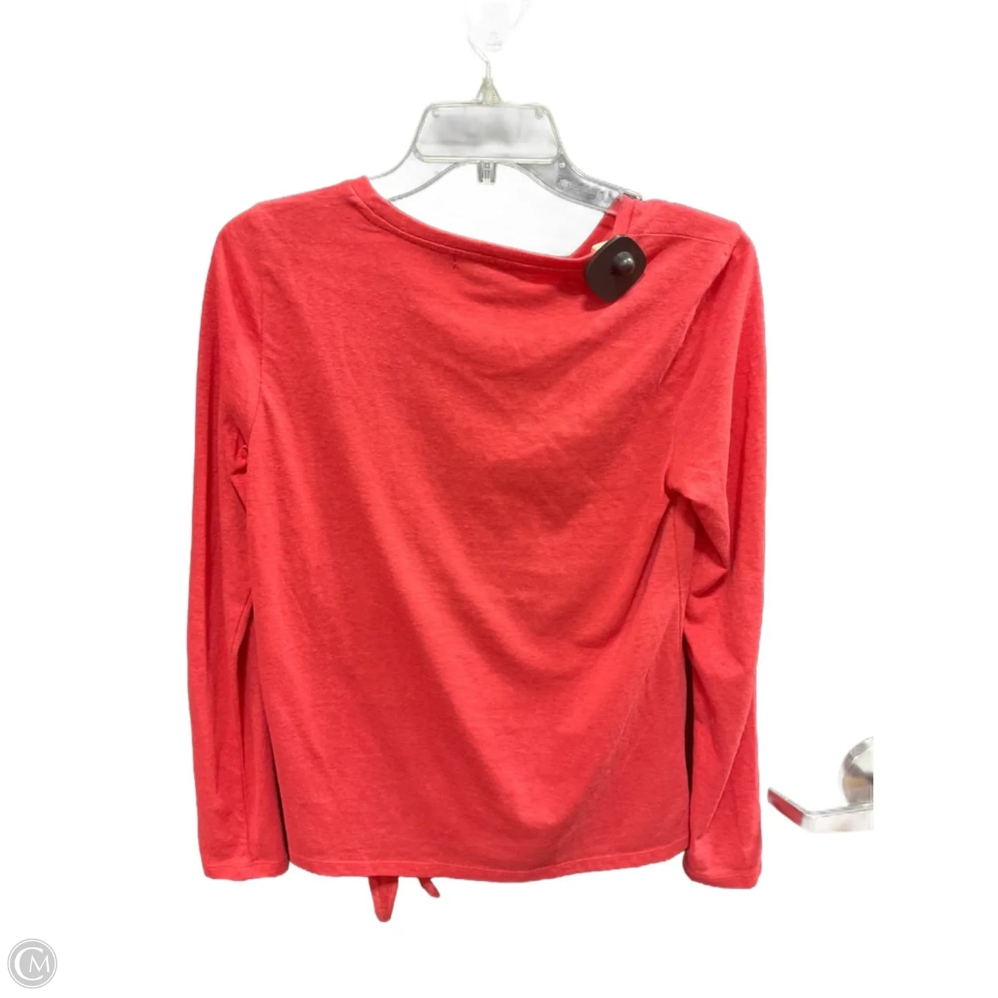 Top Long Sleeve Basic By J. Crew In Orange, Size: S