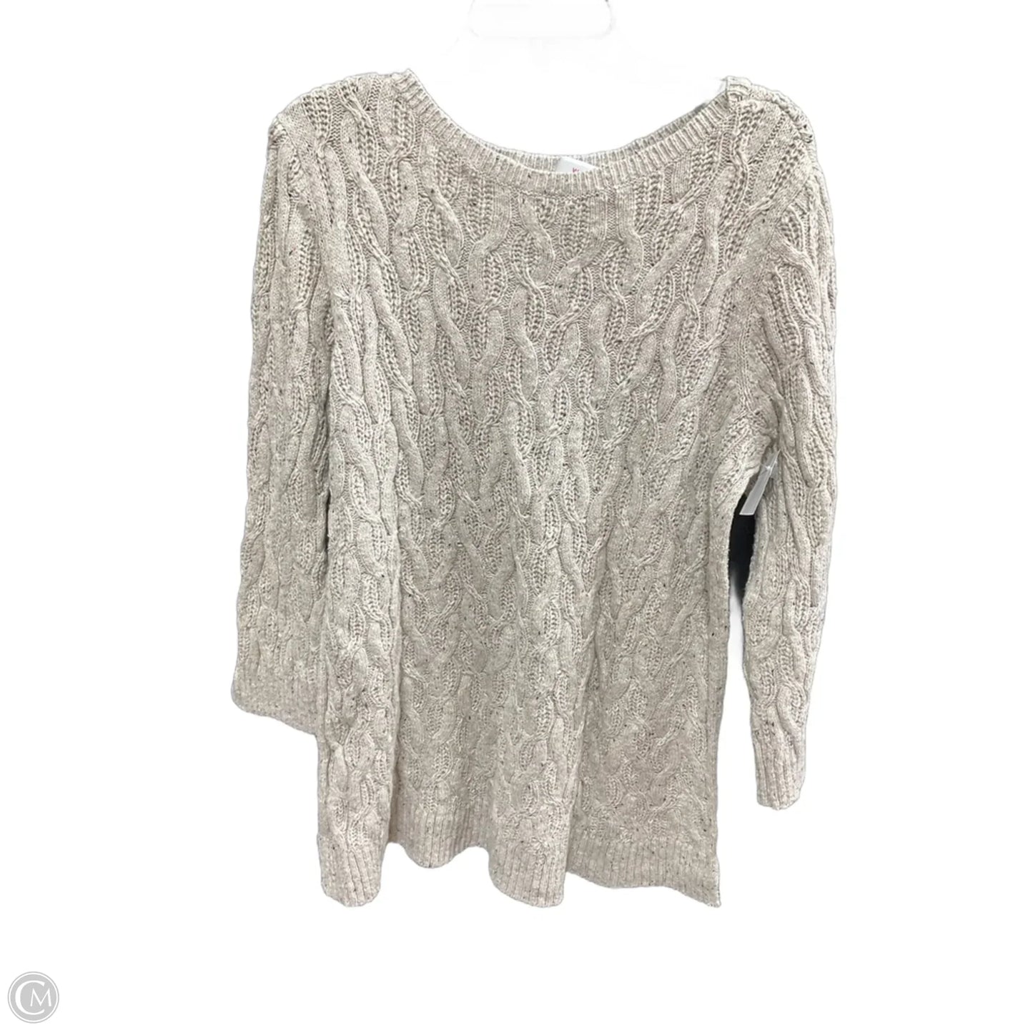 Sweater By J. Jill In Tan, Size: 2x