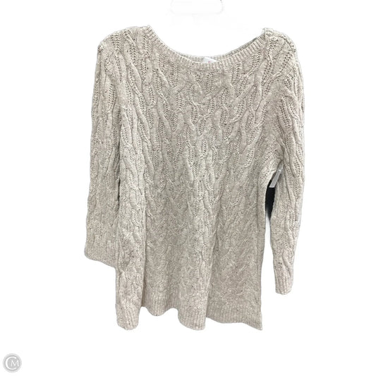 Sweater By J. Jill In Tan, Size: 2x