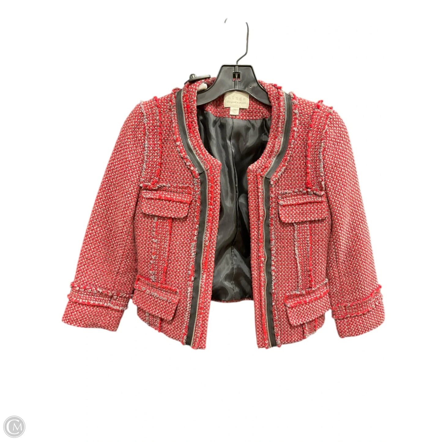 Blazer By Hinge In Red, Size: Xs