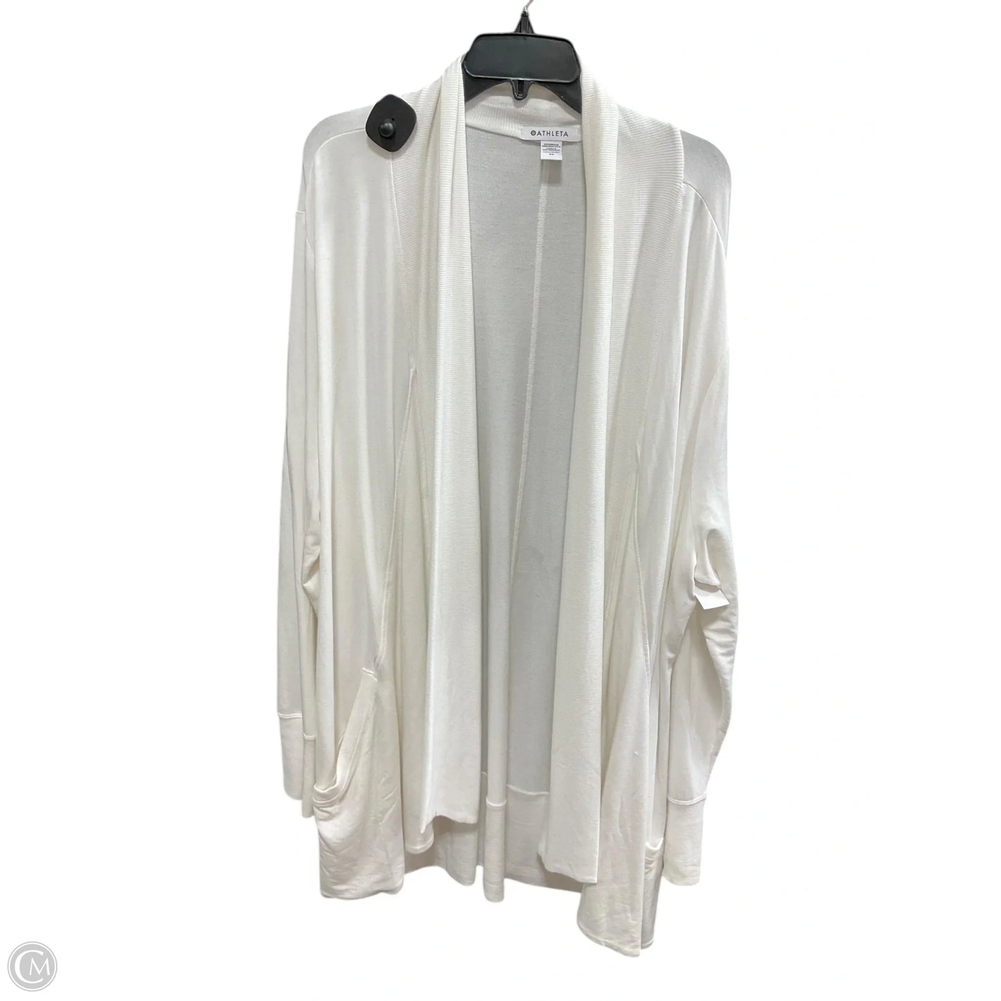 Cardigan By Athleta In Cream, Size: 3x