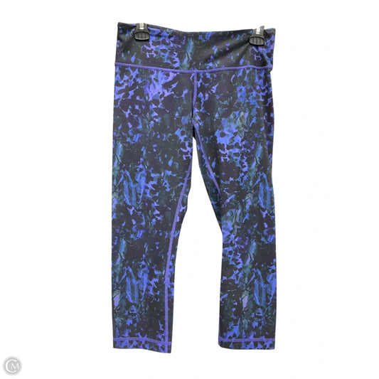Athletic Leggings By Lululemon In Blue, Size: M