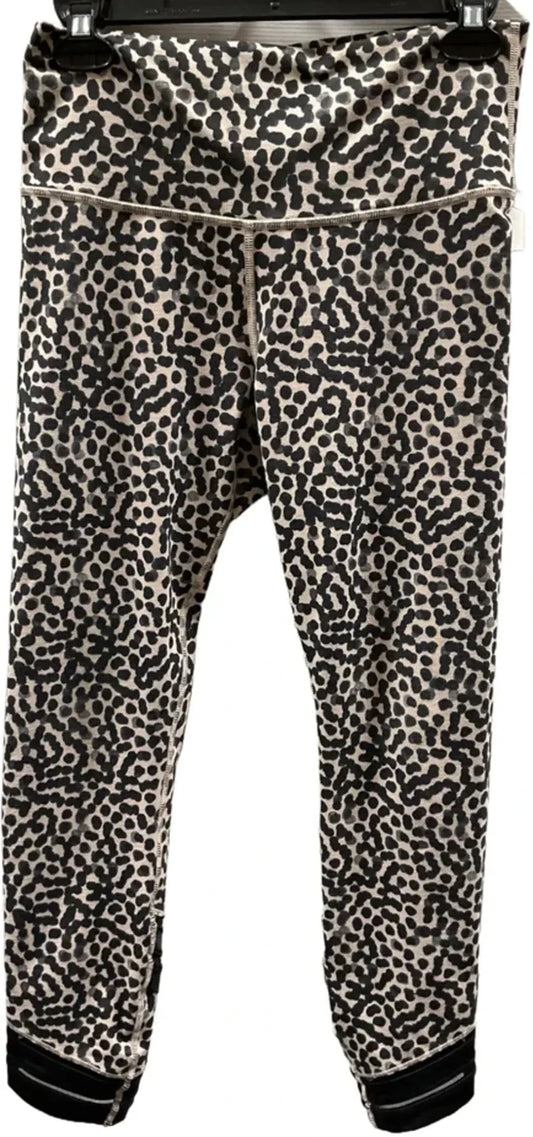 Athletic Leggings By Lululemon In Animal Print, Size: M