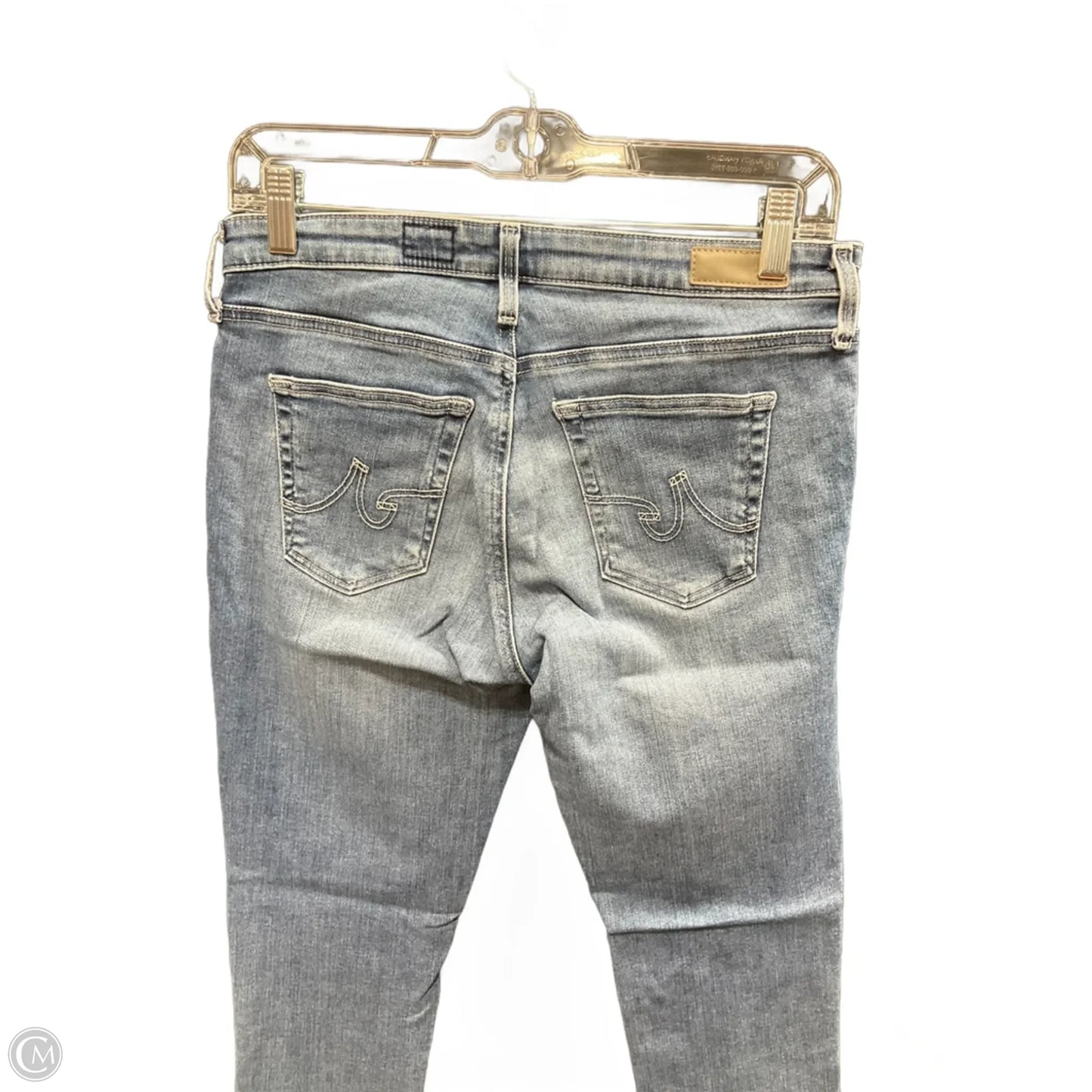 Jeans Skinny By Ag Jeans In Blue Denim, Size: 6