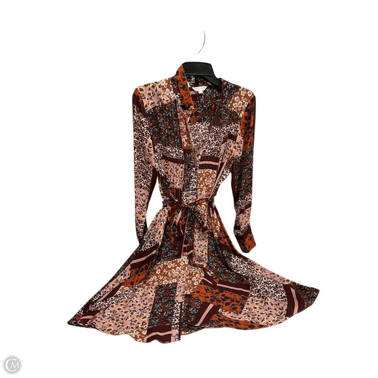 Dress Casual Midi By Nanette Lepore In Floral Print, Size: M