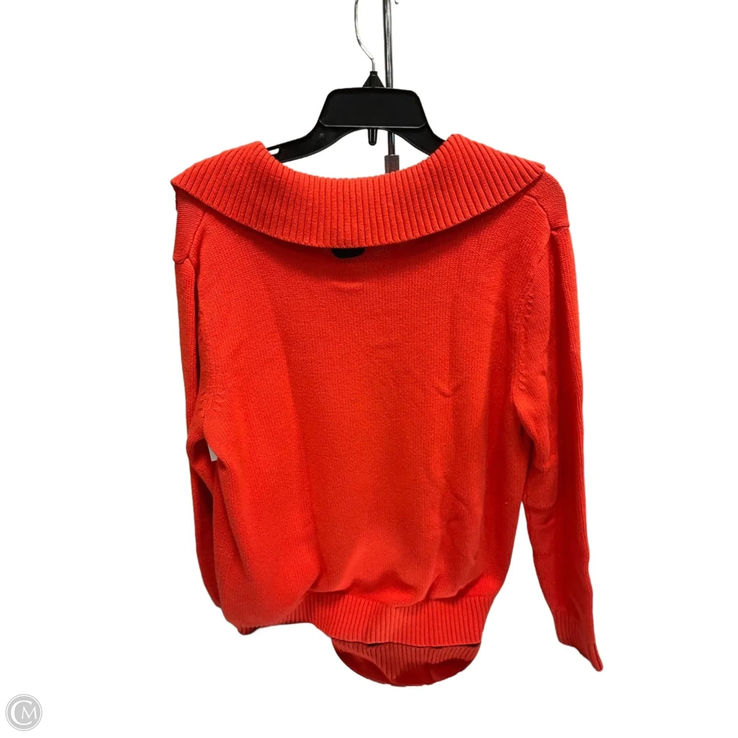 Sweater By Talbots In Orange, Size: L
