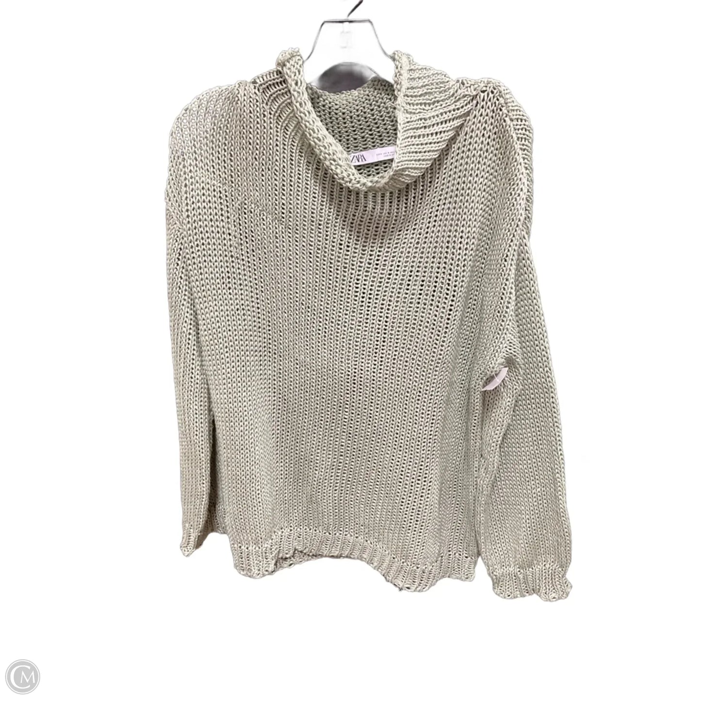 Sweater By Zara In Green, Size: S
