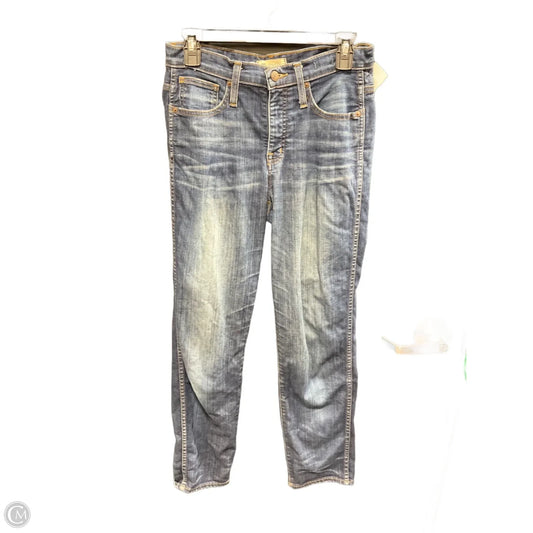 Jeans Straight By Madewell In Blue Denim, Size: 4