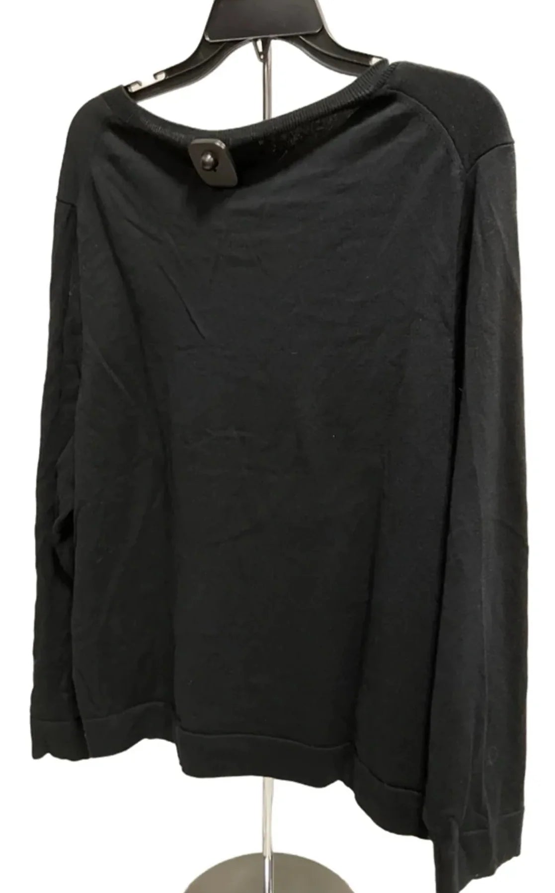 Top Long Sleeve By J. Crew In Black, Size: 3x