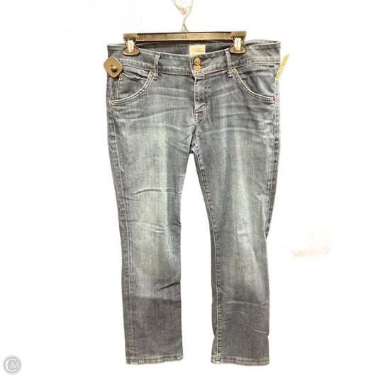 Jeans Straight By Hudson In Blue Denim, Size: 8