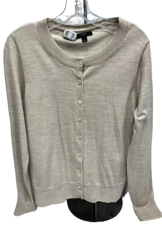 Cardigan By J. Crew In Tan, Size: L
