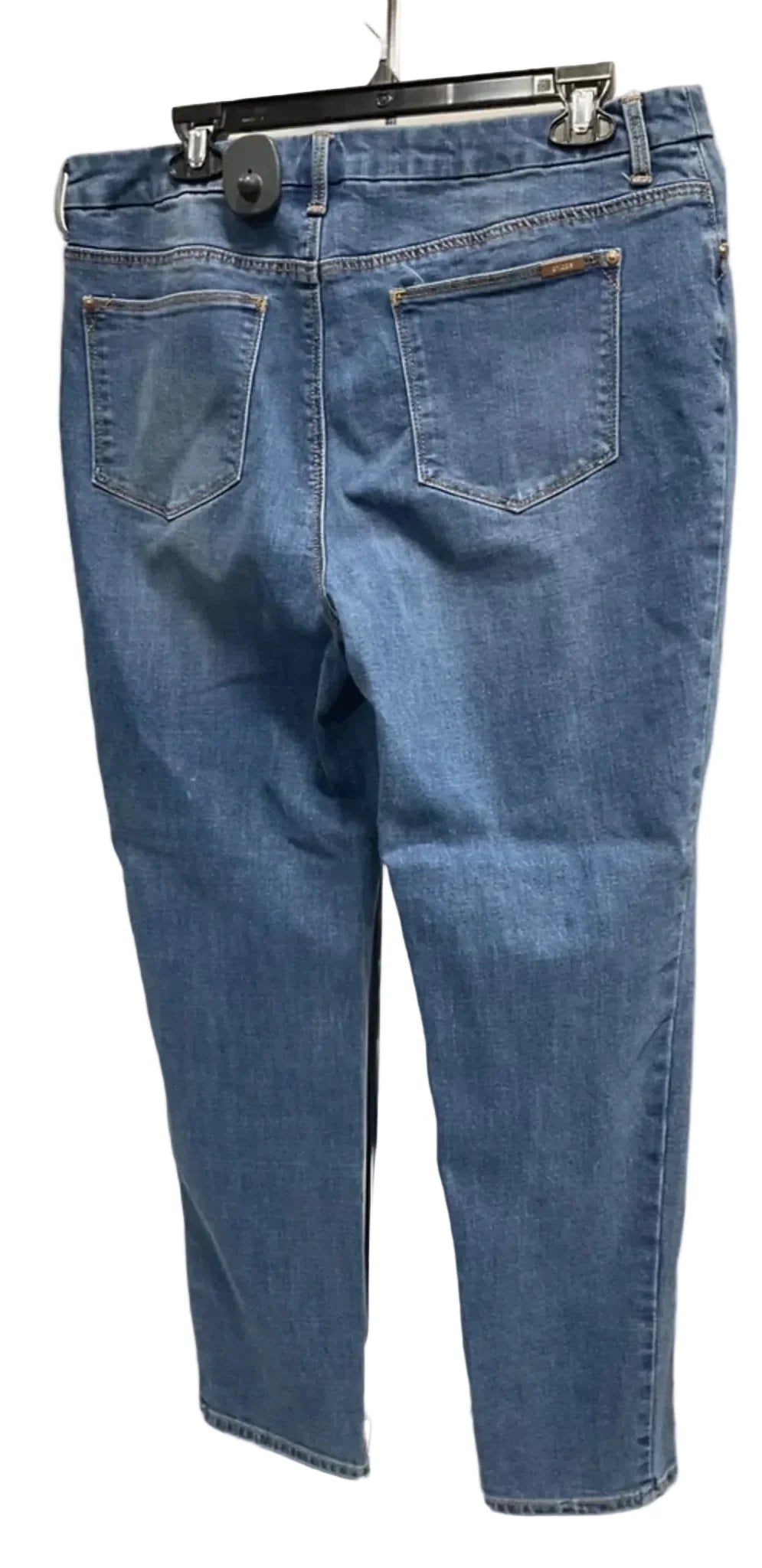 Jeans Skinny By Chicos In Blue Denim, Size: 12