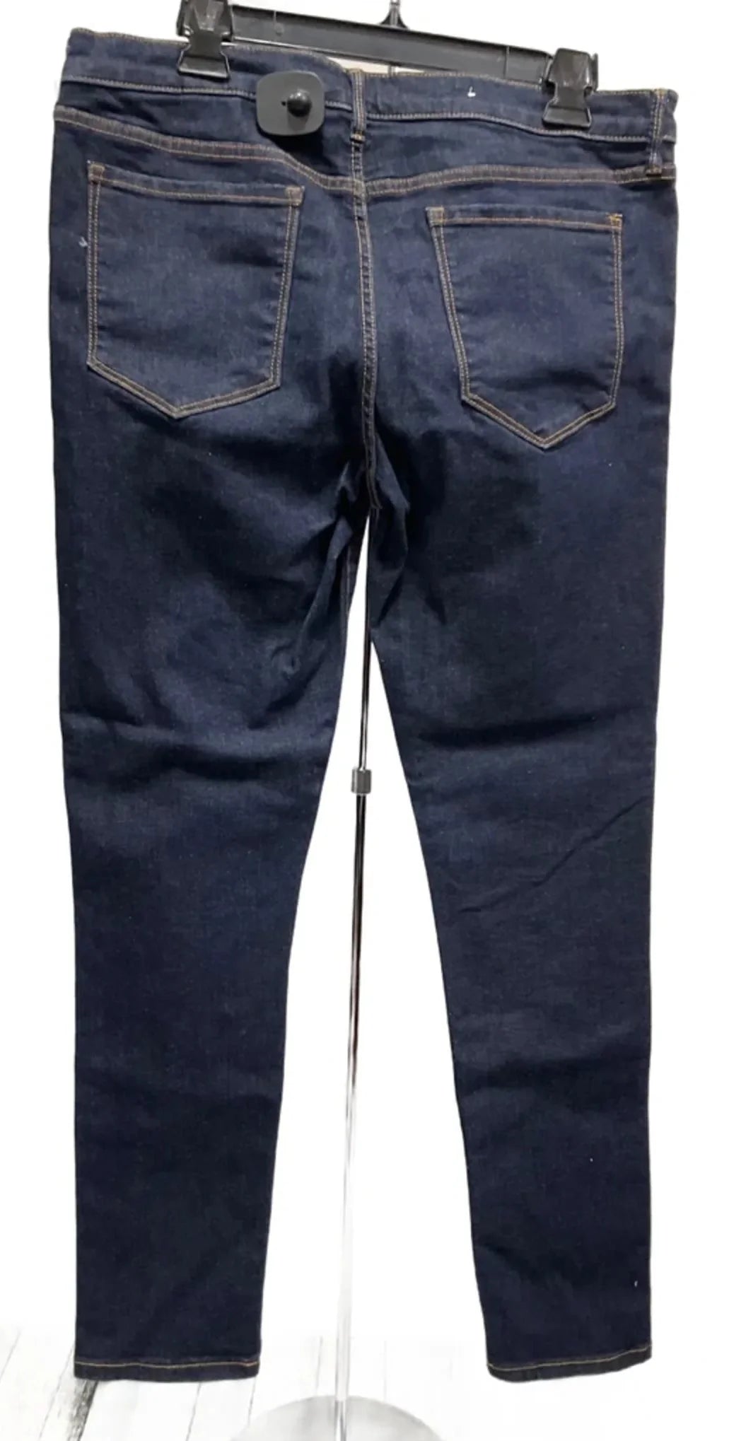 Jeans Skinny By Banana Republic In Blue Denim, Size: 10