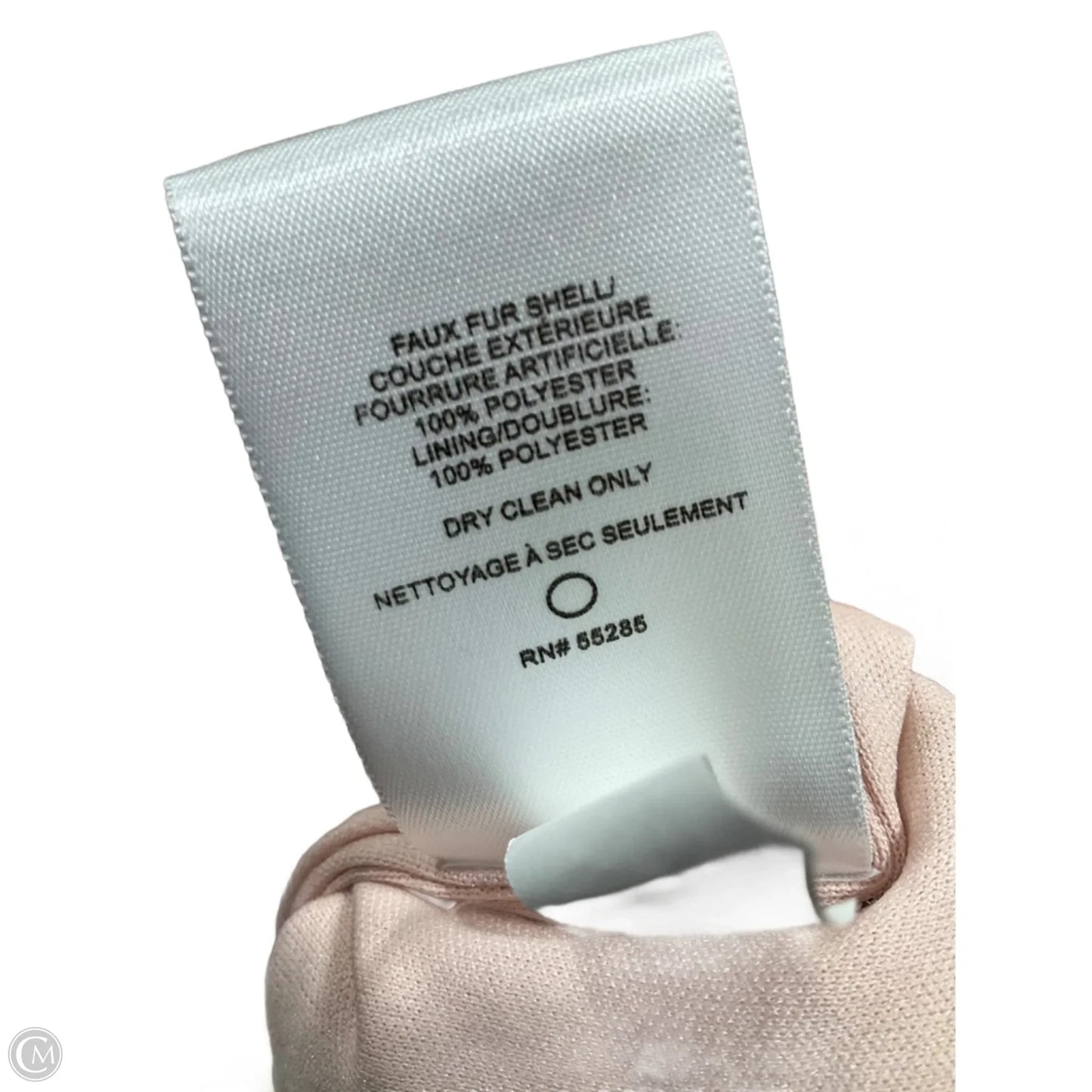 Jacket Faux Fur & Sherpa By Express In Pink, Size: S