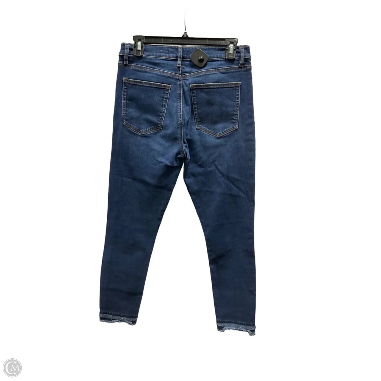 Jeans Skinny By Loft In Blue Denim, Size: 8