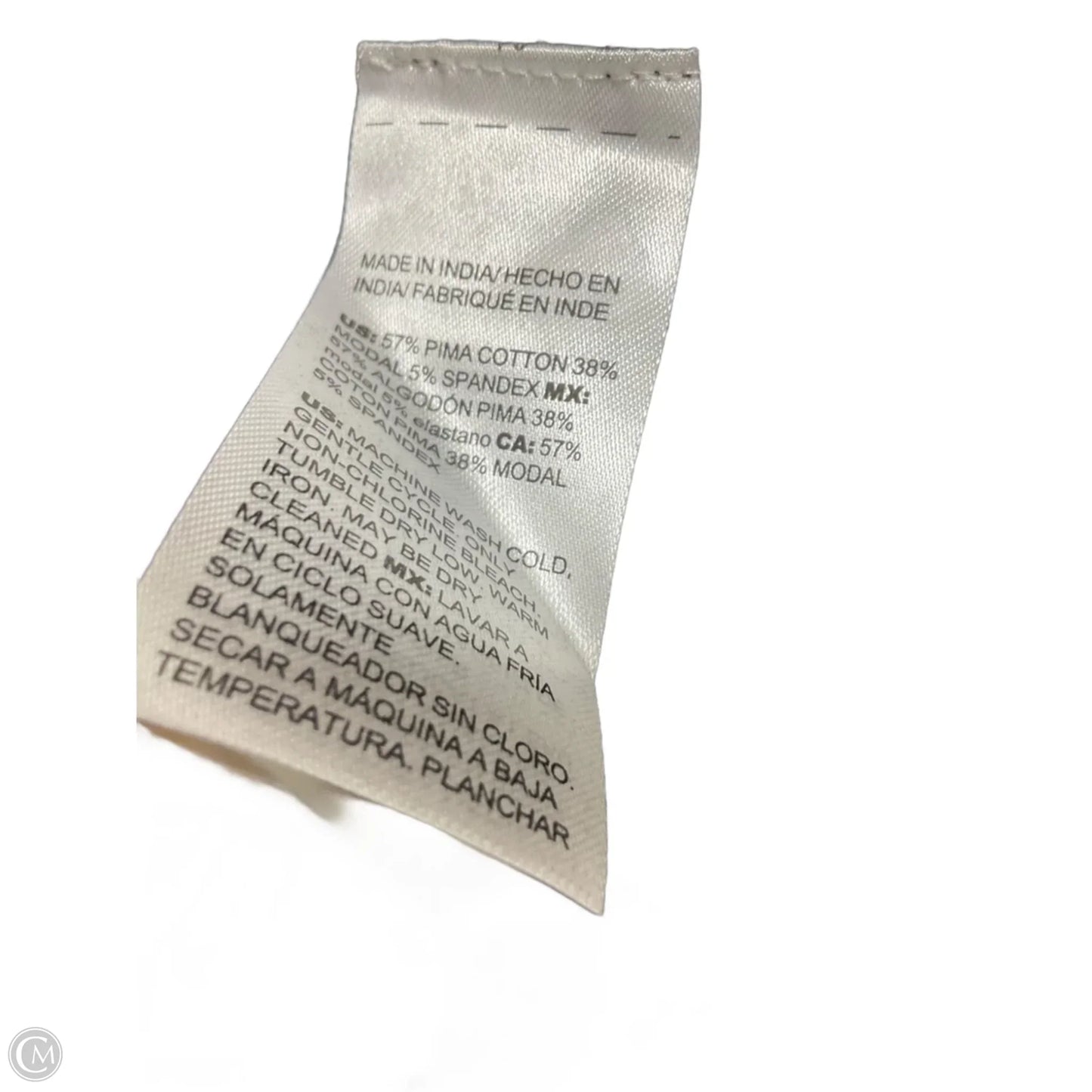 Top Long Sleeve Basic By Chicos In Brown, Size: Xxl