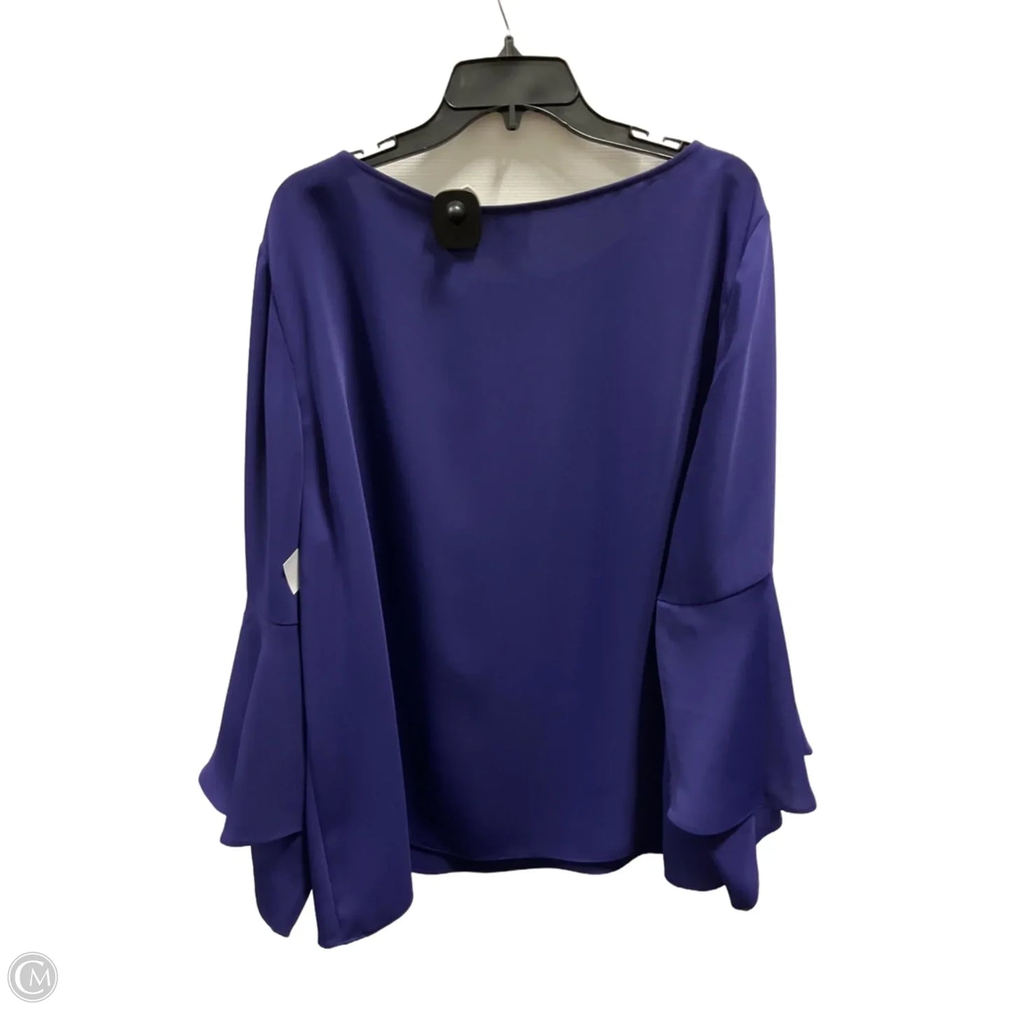 Top Long Sleeve By Chicos In Purple, Size: Xxl