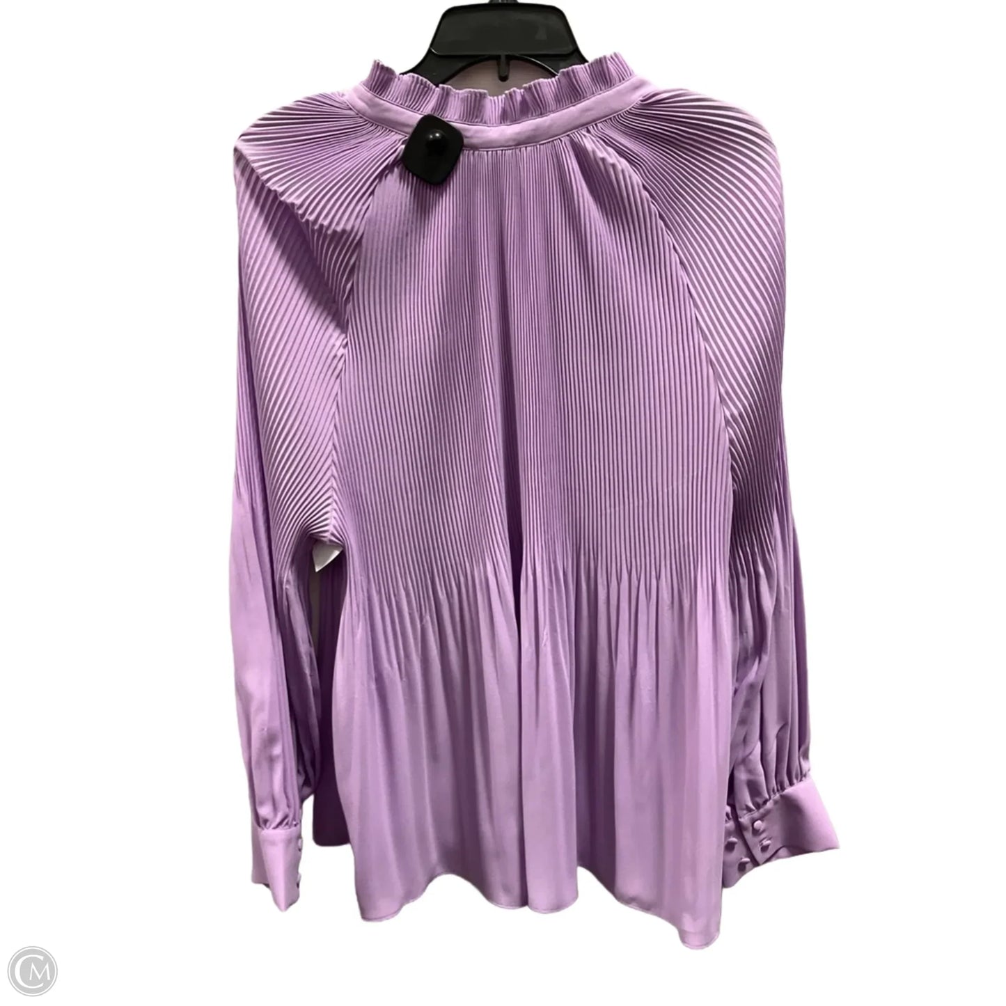 Top Long Sleeve By Chicos In Purple, Size: Xxl