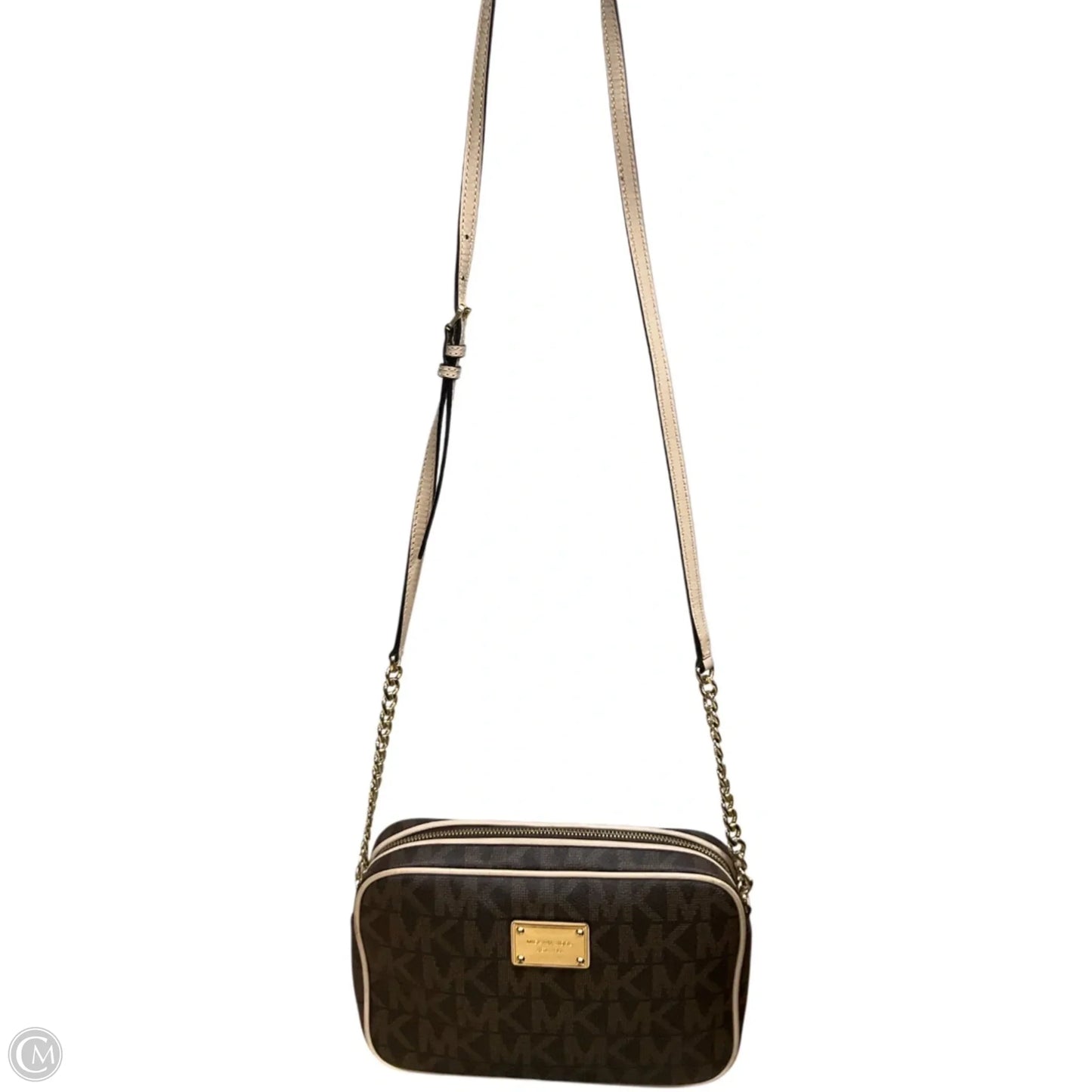 Crossbody Designer By Michael Kors, Size: Medium