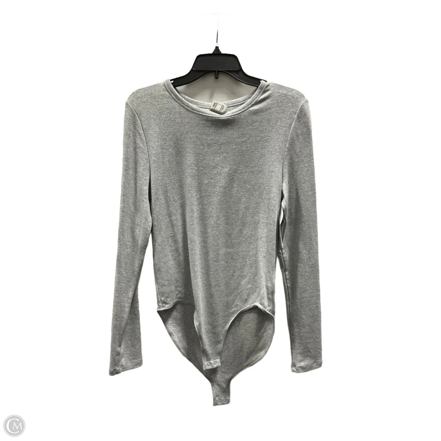 Bodysuit By Gap In Grey, Size: L