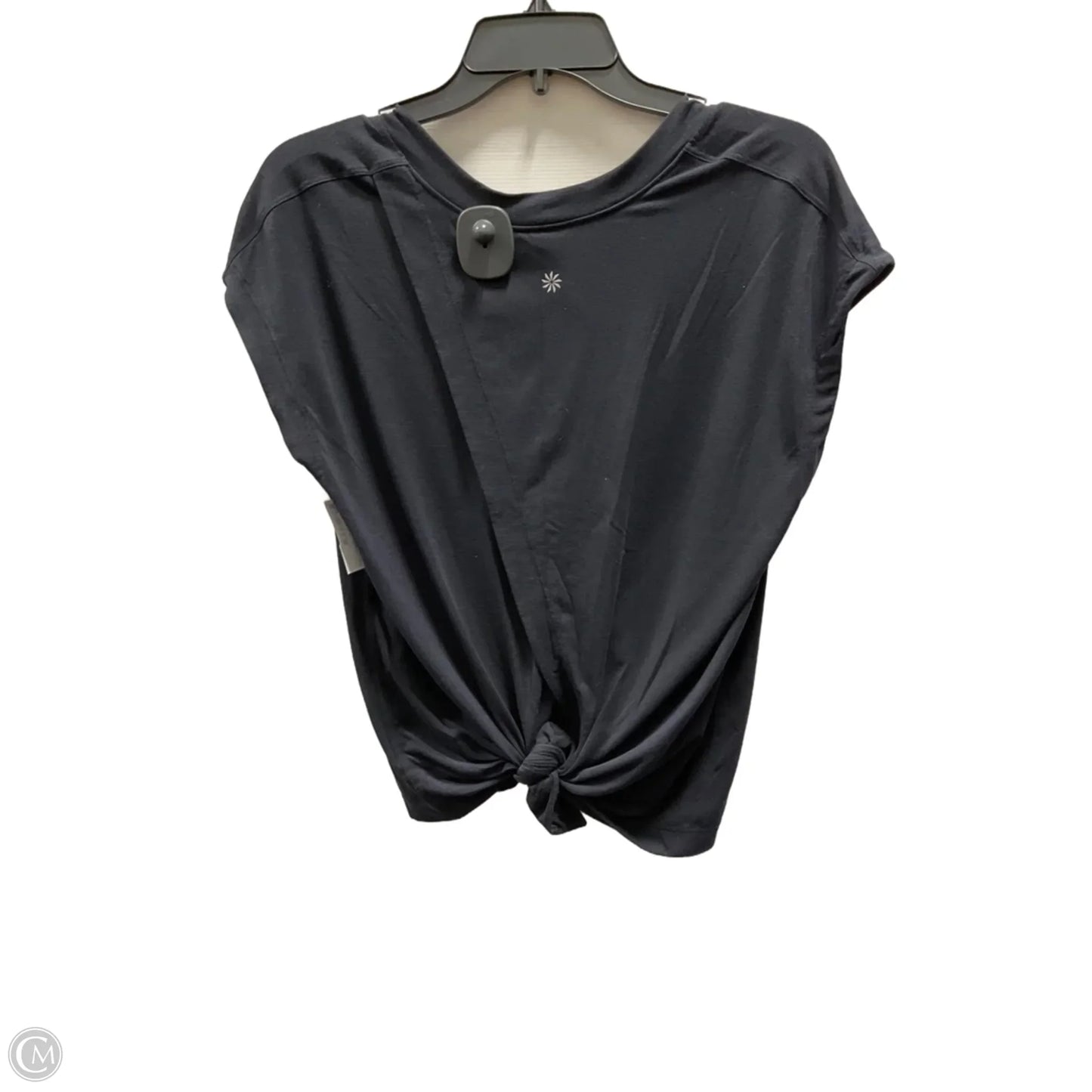 Athletic Top Short Sleeve By Athleta In Navy, Size: Xs