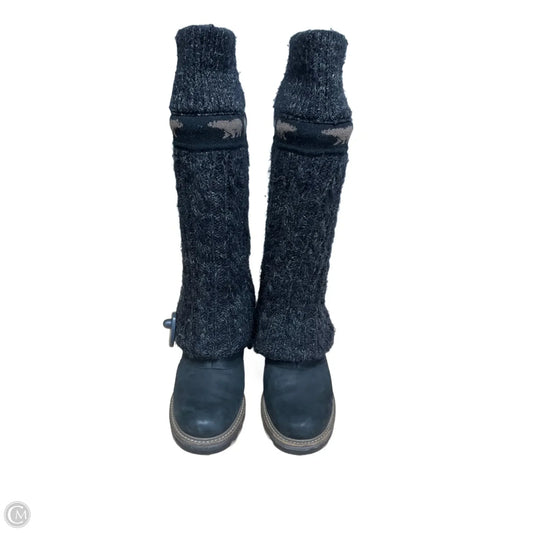 Boots Knee Heels By Sorel In Black, Size: 9