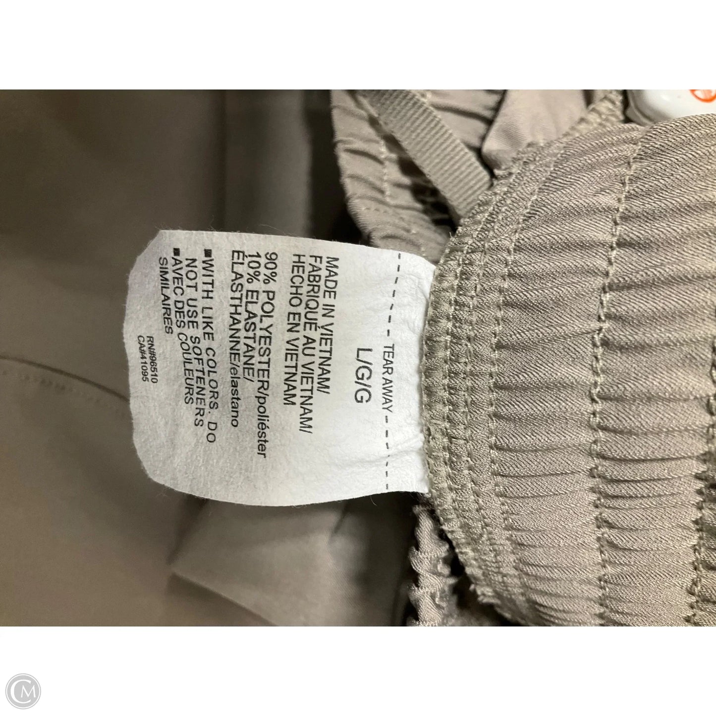 Athletic Pants By Under Armour In Tan, Size: L