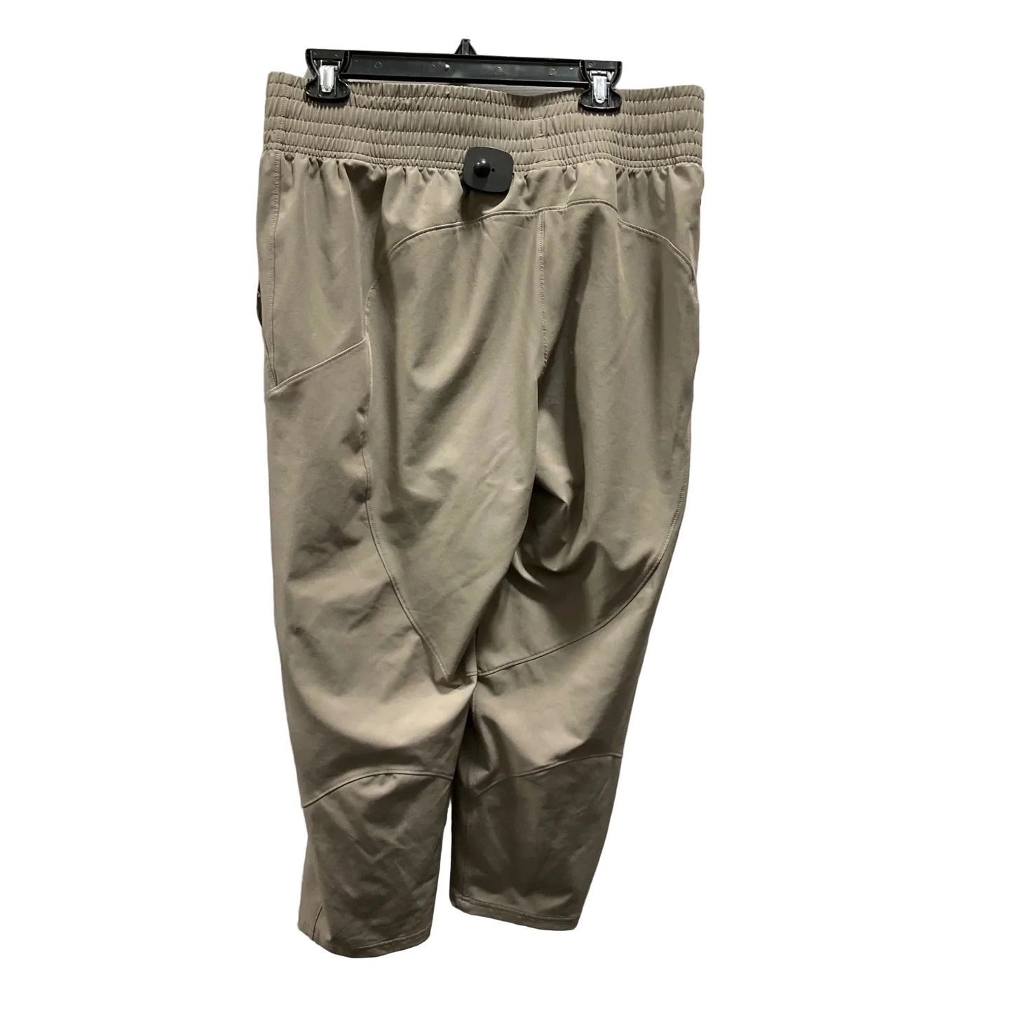 Athletic Pants By Under Armour In Tan, Size: L