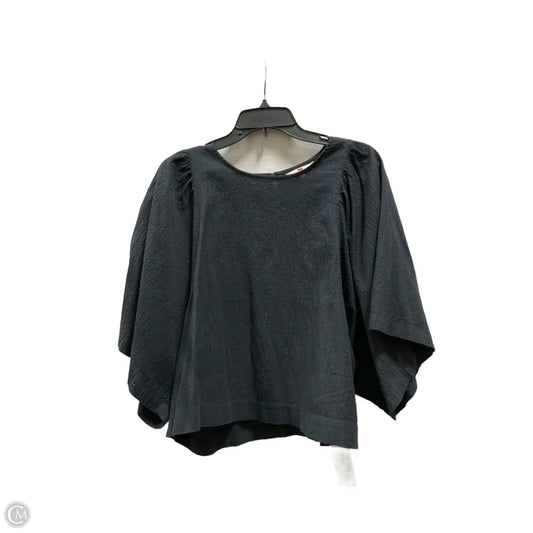 Top Short Sleeve By Levis In Black, Size: M