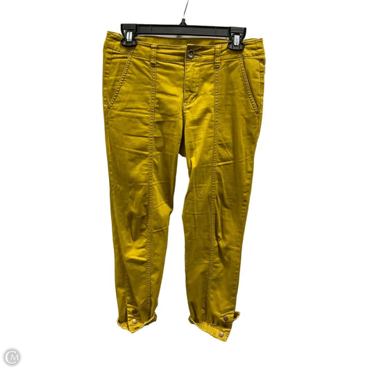 Pants Chinos & Khakis By Cabi In Yellow, Size: 4
