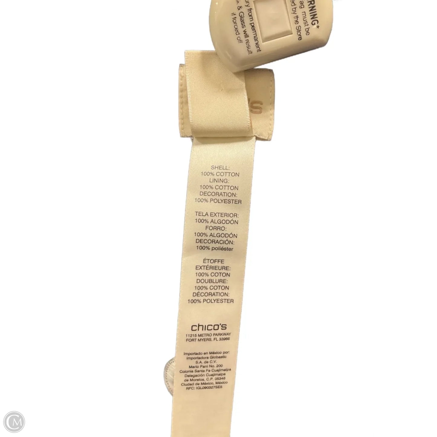 Jacket Denim By Chicos In Blue Denim, Size: Xs