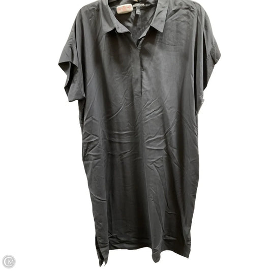 Dress Casual Midi By Eileen Fisher In Black, Size: L