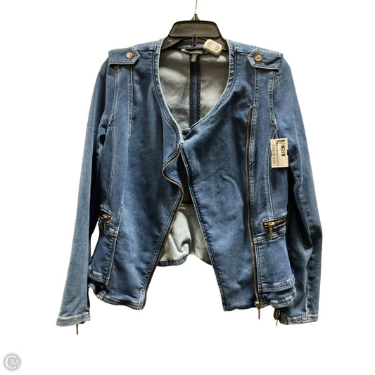 Jacket Denim By White House Black Market In Blue Denim, Size: 4