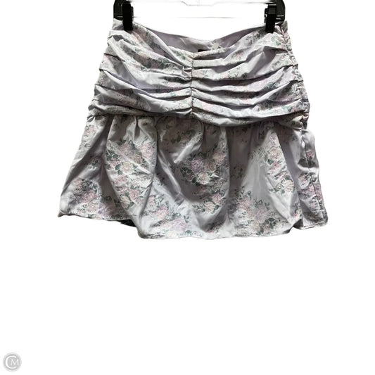 Skirt Mini & Short By Express In Purple, Size: M