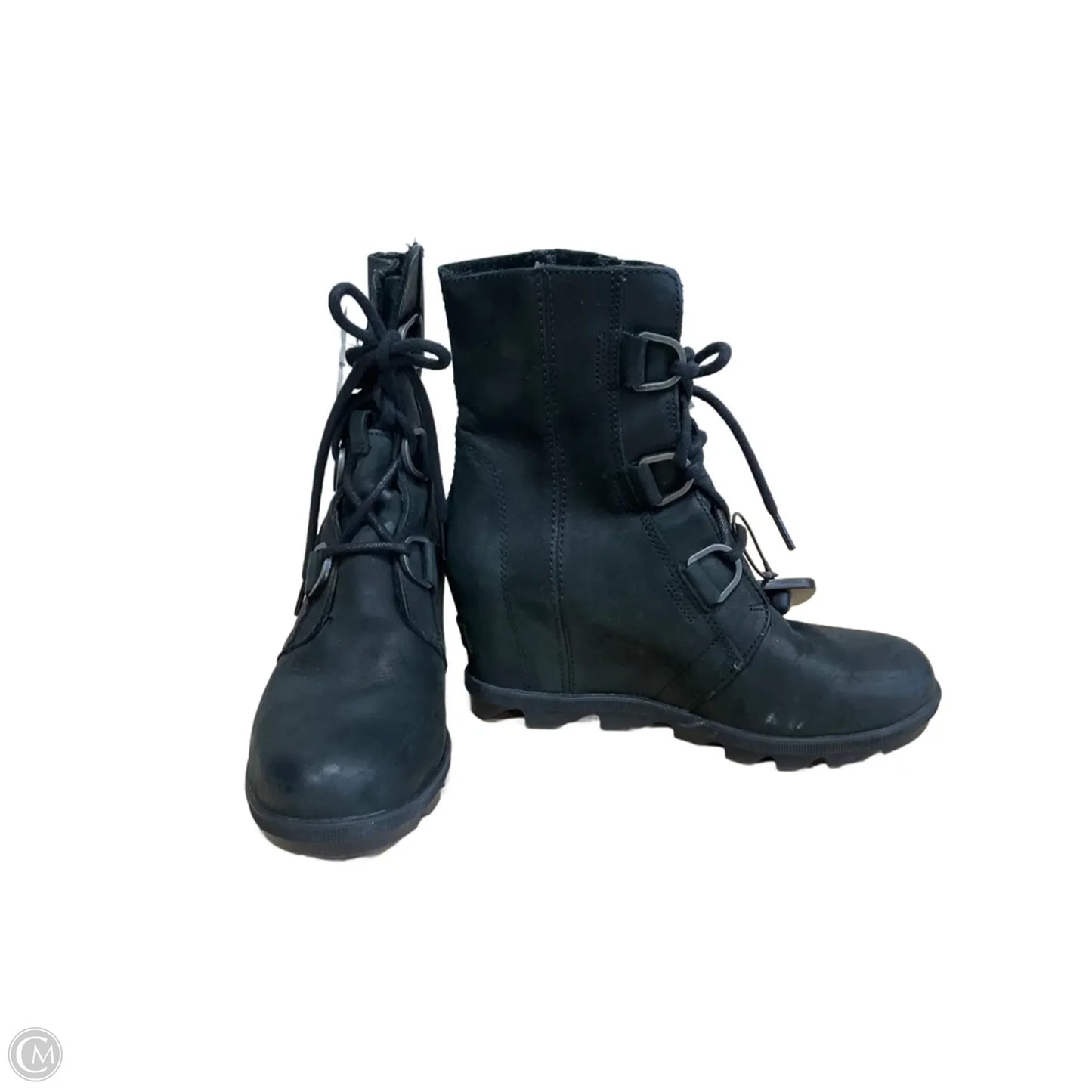 Boots Ankle Flats By Sorel In Black, Size: 7.5