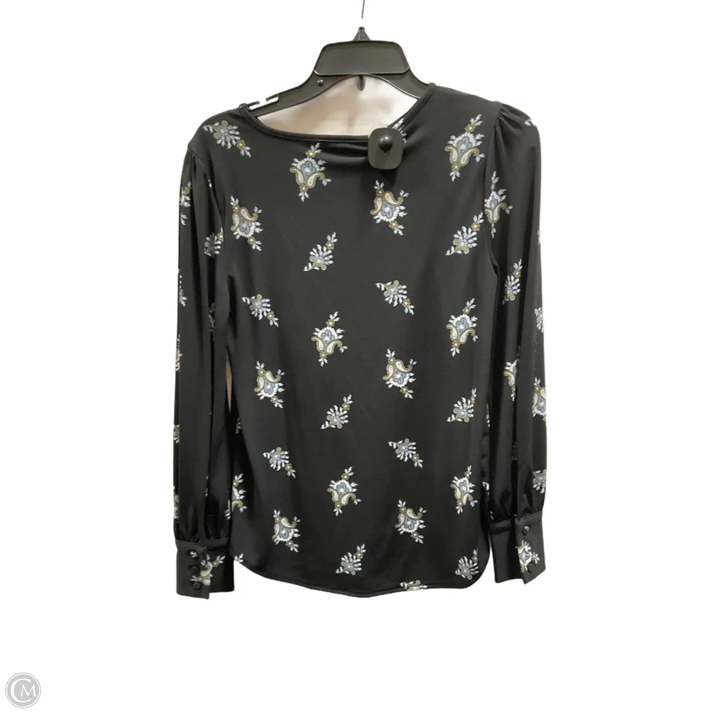 Top Long Sleeve By Ann Taylor In Black, Size: Xs