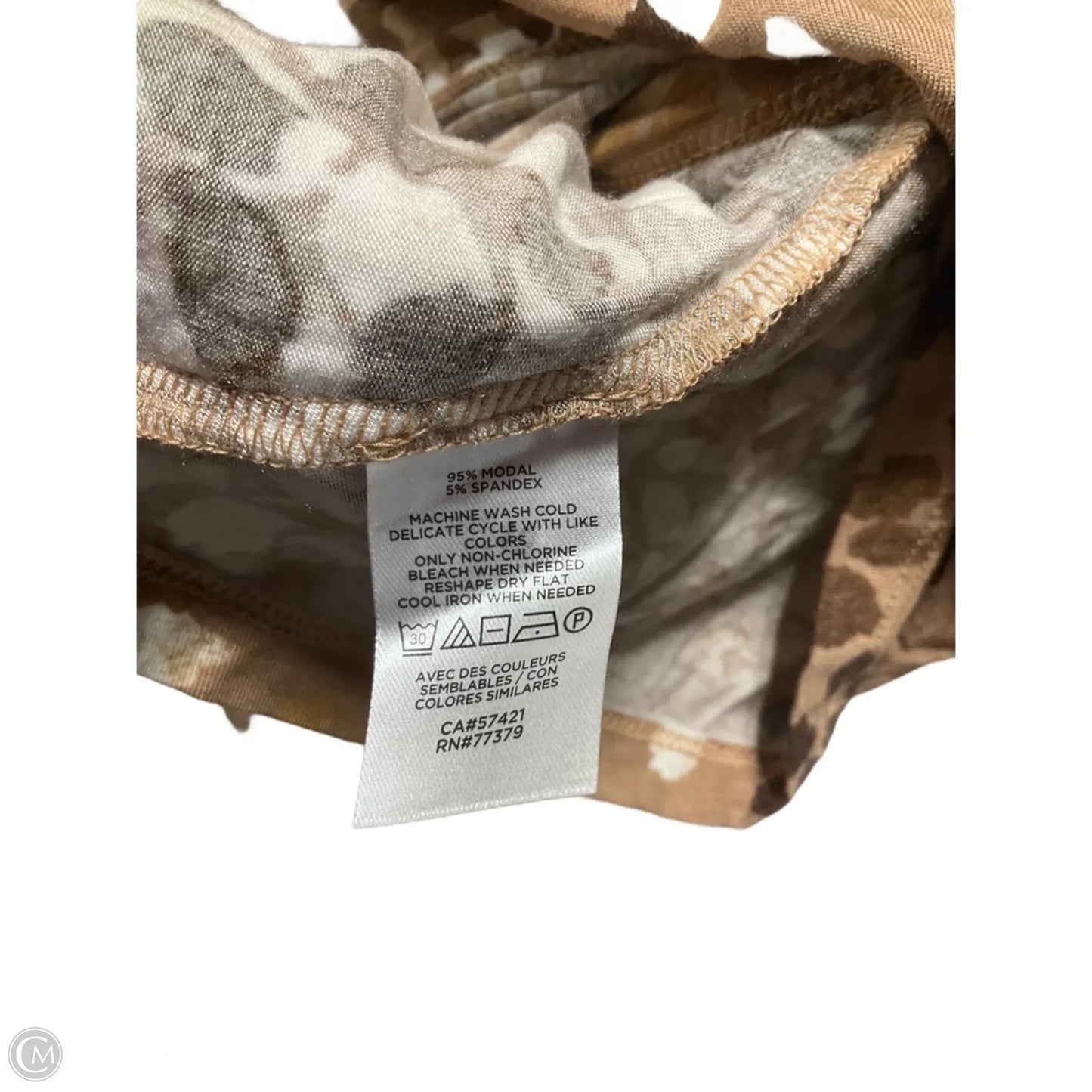 Top Long Sleeve Basic By Ann Taylor In Brown, Size: Xs