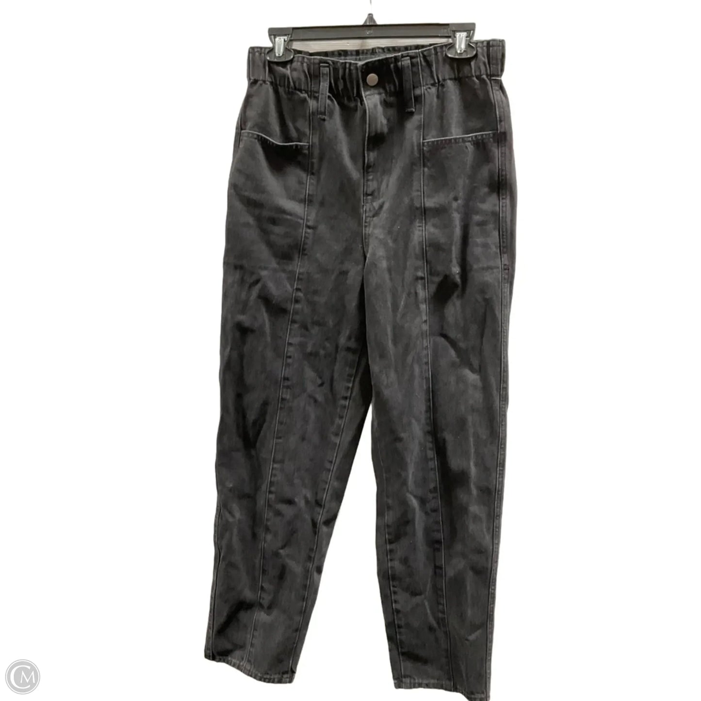 Jeans Straight By Madewell In Black, Size: S