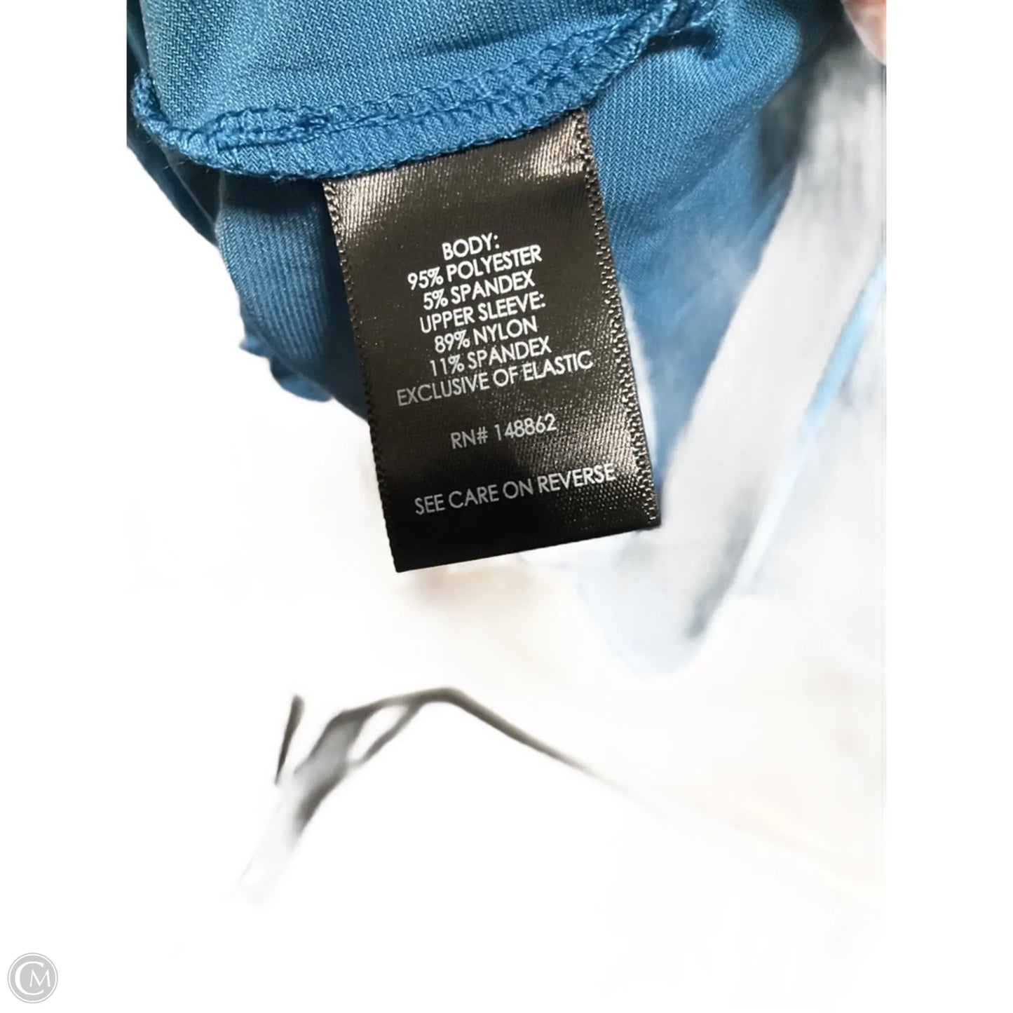 Top Long Sleeve By Torrid In Blue, Size: 2x