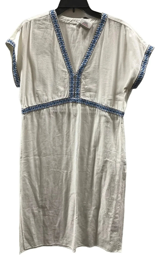 Dress Casual Midi By Madewell In White, Size: Xs