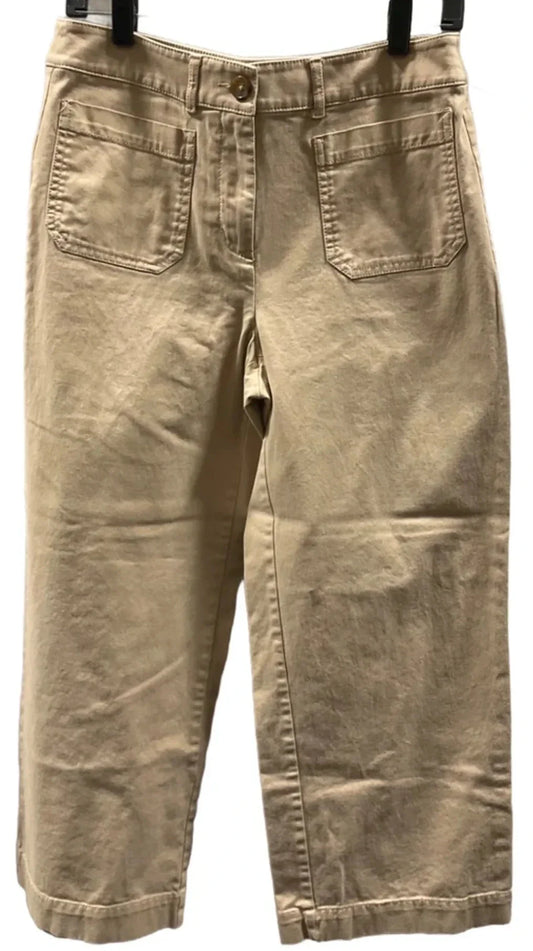 Pants Wide Leg By Loft In Tan, Size: 6