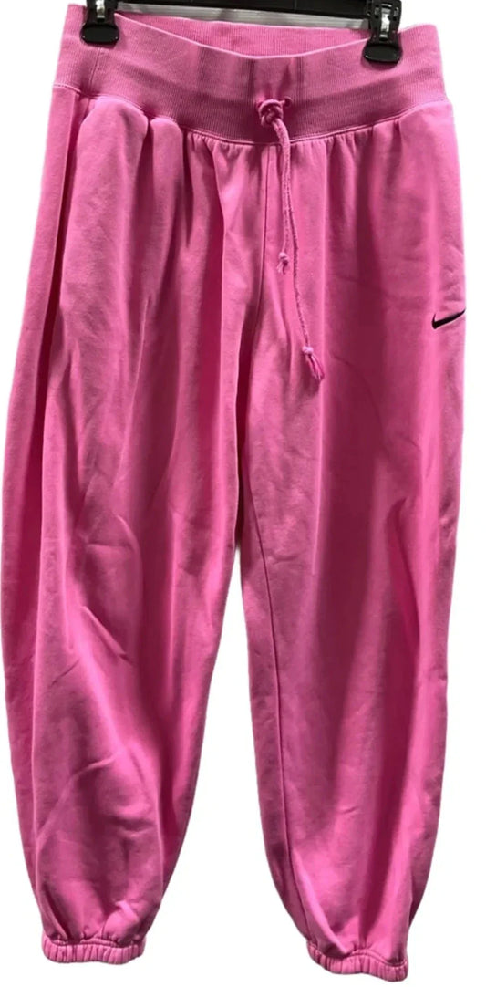 Athletic Pants By Nike In Pink, Size: S