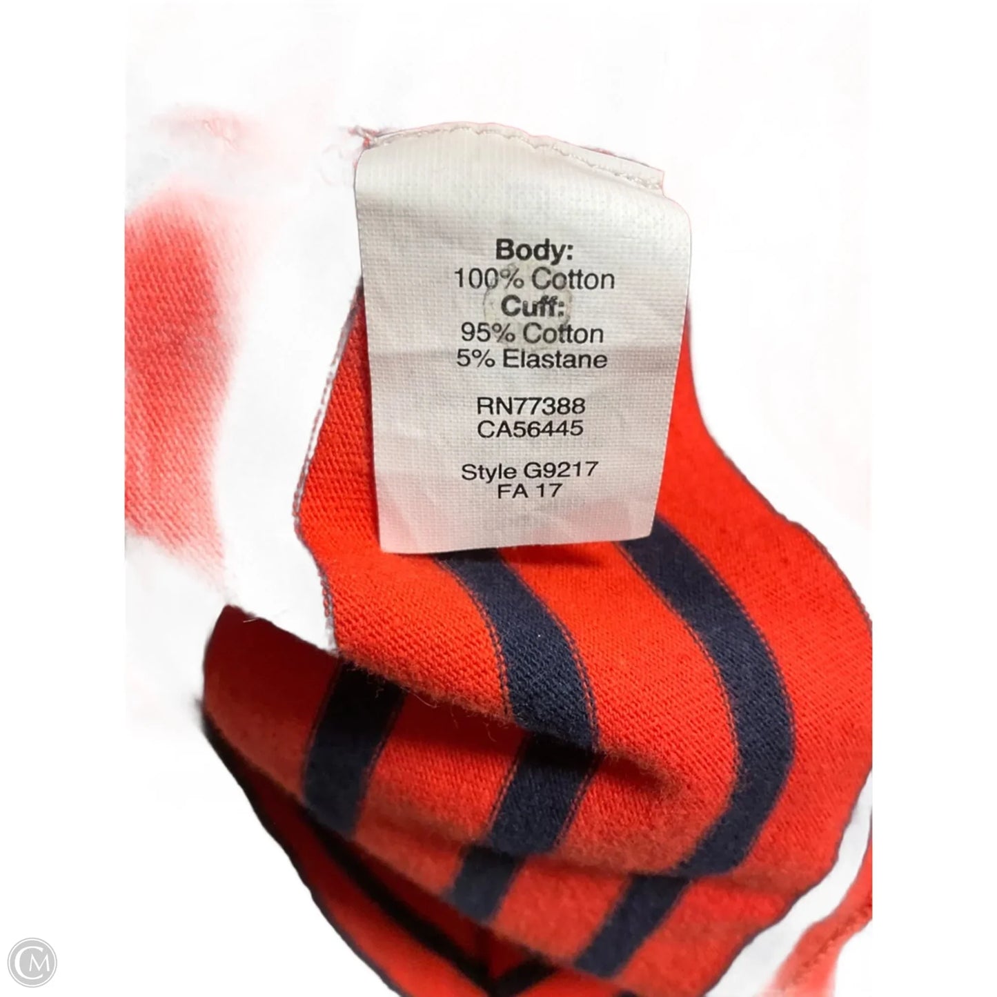 Top Long Sleeve By J. Crew In Striped Pattern, Size: M