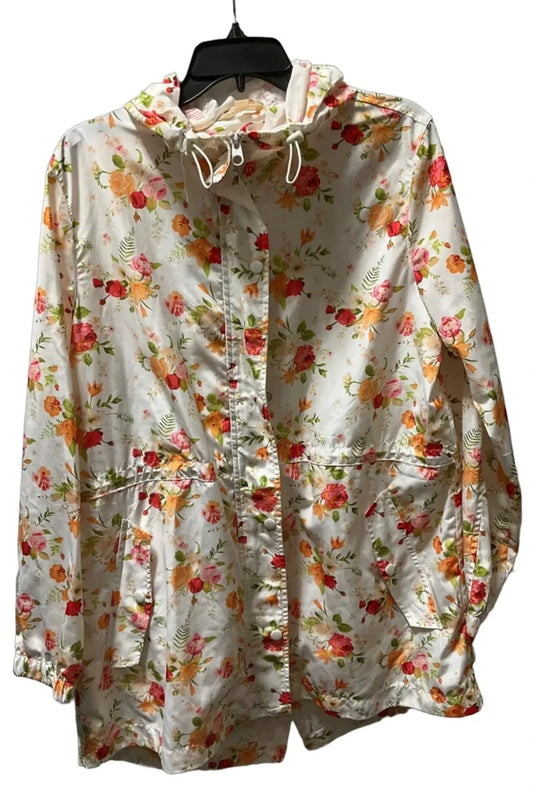 Jacket Other By Cmf In Floral Print, Size: Xl